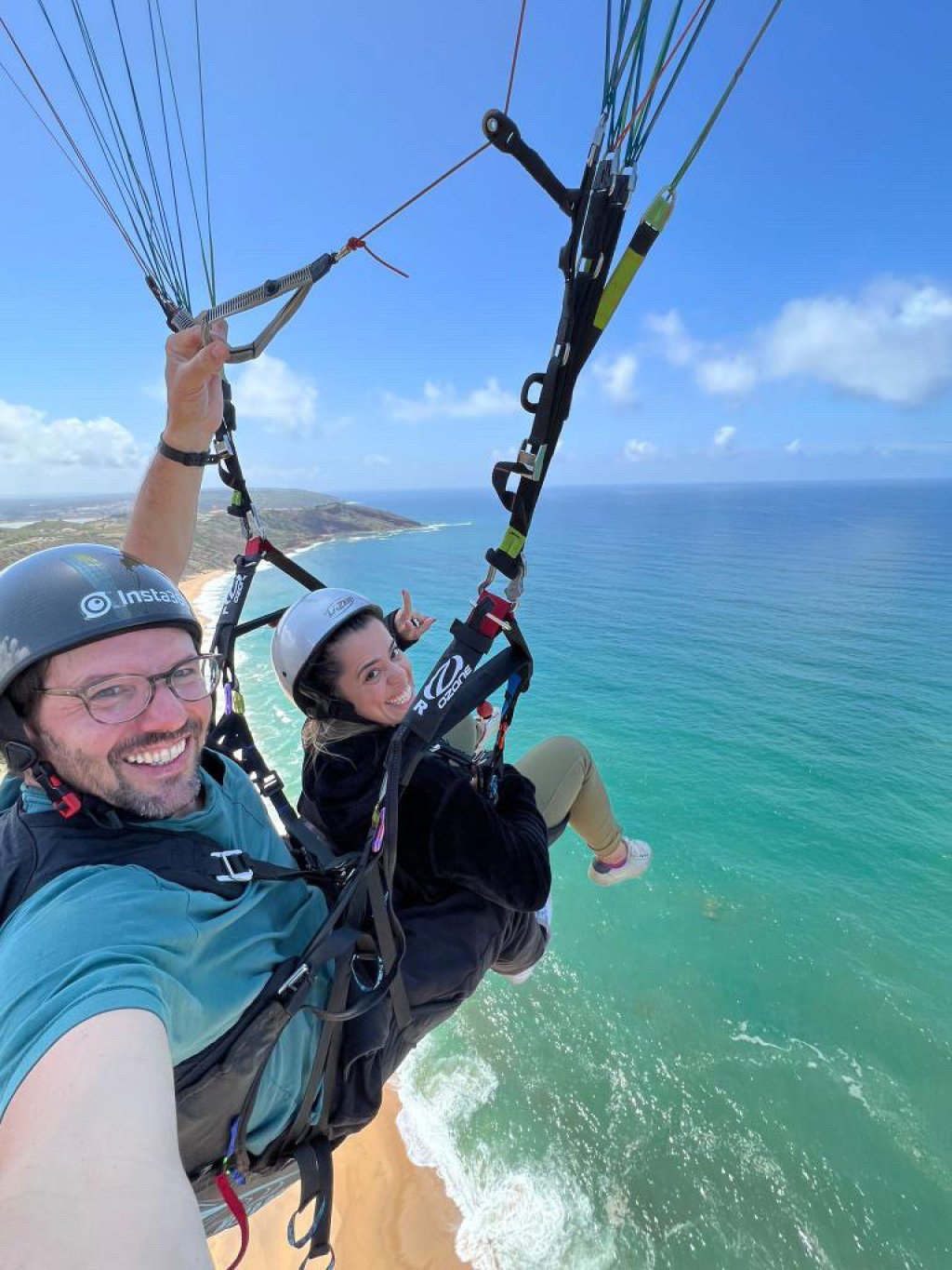 Bike + Paraglide Combo: Bike Tour & Tandem Flight from Nazaré.