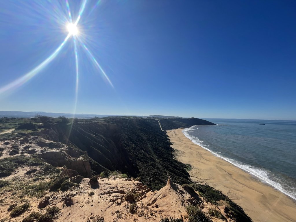Bike + Paraglide Combo: Bike Tour & Tandem Flight from Nazaré.