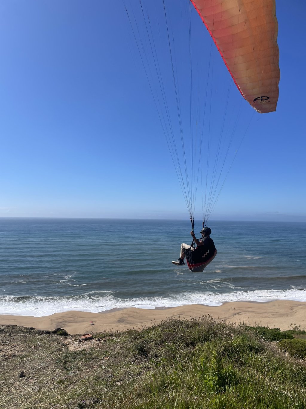 Bike + Paraglide Combo: Bike Tour & Tandem Flight from Nazaré.